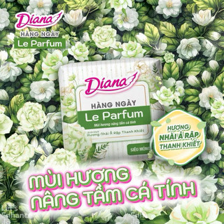 [COMBO 3GÓI/ 6 GÓI] Băng Vệ Sinh Diana Hàng Ngày Le Parfum Hương Nhài Ả Rập Gói 20 Miếng