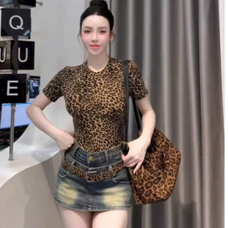 Áo Thun Lưới Xốp Dáng Ôm Chất Dãn Mềm Mại Phối Đồ Hót Trend