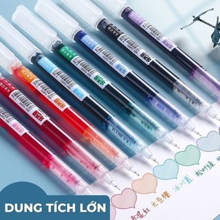 Bút Gel Nét Mịn, Mực Lỏng – Viết Êm, Không Lem, Nhanh Khô, Đa Dạng Màu Sắc