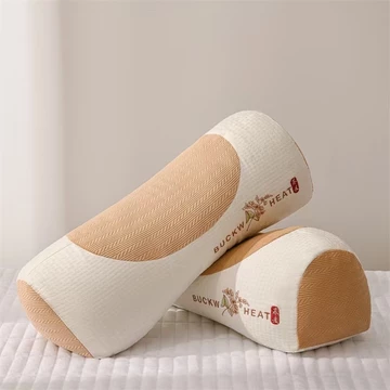 Gối kê cổ thêu hoa thanh lịch, gối kê cổ nâng niu giấc ngủ bảo vệ cột sống cổ mỗi ngày