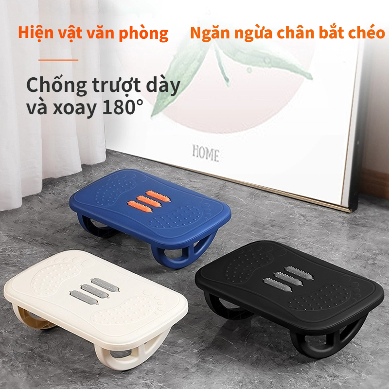 Ghế kê chân gác chân công thái học dành cho dân văn phòng thư giãn chân, cải thiện tư thế