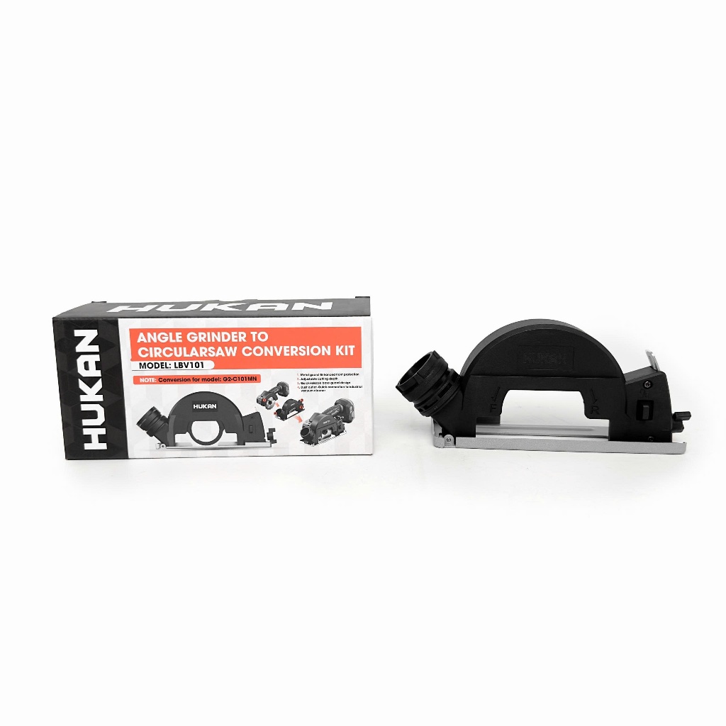 Bộ Chuyển Đổi Giá Đỡ Máy Mài HUKAN LBV101| Phụ Kiện Máy Mài Cắt Chính Hãng, Tấm Chắn Bảo Vệ, Cổng Hút Bụi Kết Nối