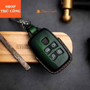 Mino Crafts - Bao da chìa khóa xe Range Rover Evoque, Sport, Discovery, Defender, Jaguar, Land Rover