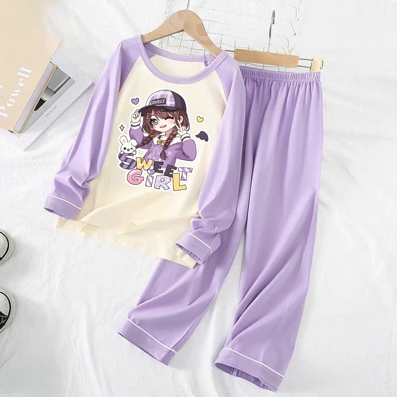 Set bộ cho bé gái size đại BEESHOP bộ đồ thu đông cho bé gái từ 6 - 14 tuổi D25055