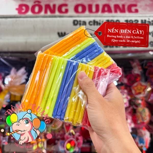 COMBO 10-50 Đèn Cầy, Nến Sử Dụng Cho Lồng Đèn Trung Thu (10cm)