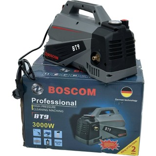 Máy Rửa Xe Boscom BT9 3000w , máy rửa xe áp lực cao có chỉnh áp, máy rửa xe mini dây dài 15m