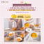 Máy Xay Mini Ăn Dặm Cầm Tay Bear 8 Lưỡi Xay 0,3L Cối Thủy Tinh Xay Đồ Nóng Bản Nâng Cấp GR-B03V8