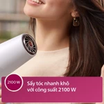 [HỎA TỐC HN - HCM] Máy Sấy Tóc PHILIPS BHD500/00, Công Suất 2100 W, Cung Cấp ION Chăm Sóc Tóc, Bảo Hành 24 Tháng — ảnh 3