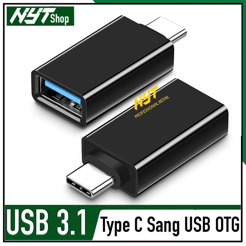 Type C Sang USB 3.1 OTG Cao Cấp Plug & Play Không Cần Cài | Shopee Việt Nam