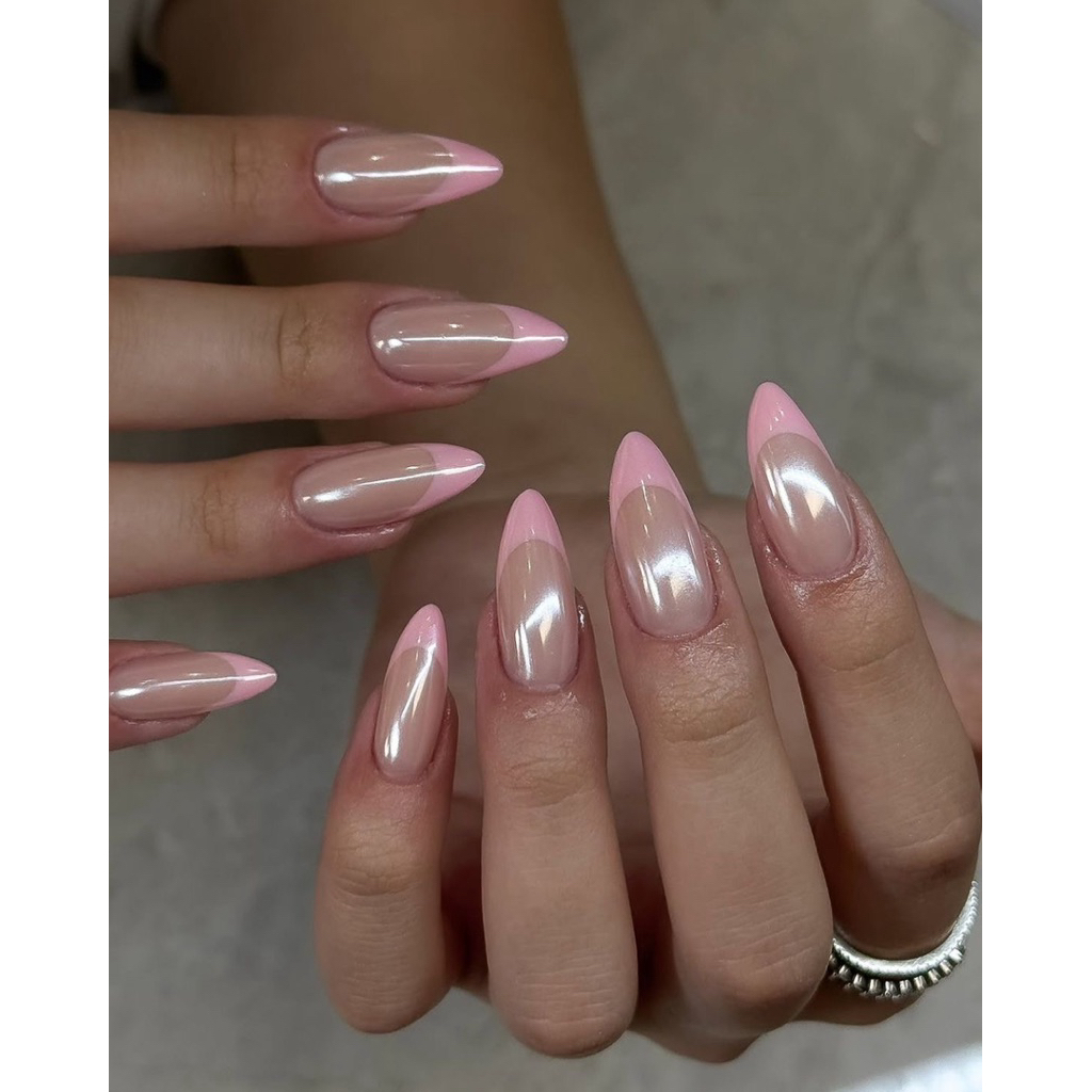 ( hoả tốc) S05- NHIỀU MẪU MÓNG  ÚP NAIL BOX FRENCH ĐẦU MÓNG TRÁNG GƯƠNG SCONAILBOX