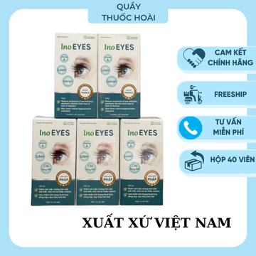 Viên uống bổ mắt INO EYES bổ sung vitamin A lutein cây sáng mắt giúp mắt sáng, cải thiện thị lực