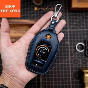 Bao da chìa khóa BMW DISPLAY - Bao da chìa khóa thủ công - Khắc tên - Nhiều màu sắc