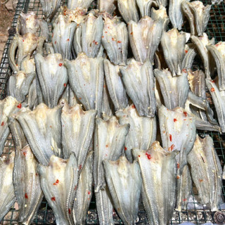 KHÔ CÁ LÓC NON GÓI 500G( tặng kèm mắm me)