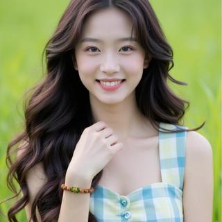 Vòng Tay Trầm Hương Đơn Mix Omani Trầm Hương Yên Lộc  (Mua một, tặng một Hộp , dây dự phòng, 2 hạt trầm