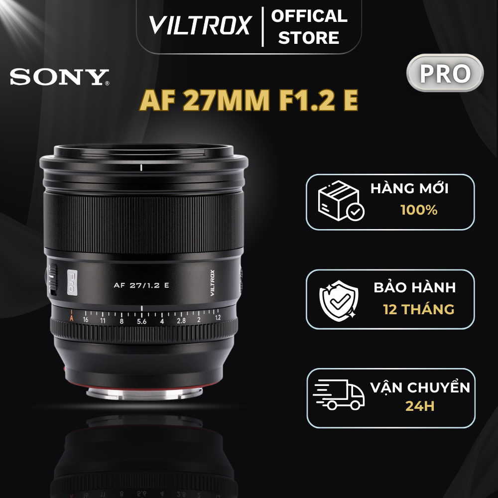 Ống kính Viltrox AF 27mm F1.2 Pro