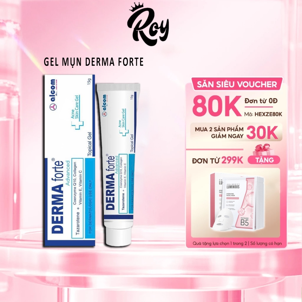 Derma forte - Thuốc Trị Mụn Chính Hãng, Giá Tốt, Đảm Bảo | Shopee Việt Nam