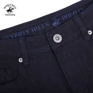 Beverly Hills Polo Club - Quần short Nam Slim Fit Navy - QKMSSW23V006