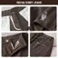 - Quần Short Jean Nam WHY.NOT MOCHA SHORT JEANS Form Trên Gối- Quần Đùi Nam Màu Nâu Tây