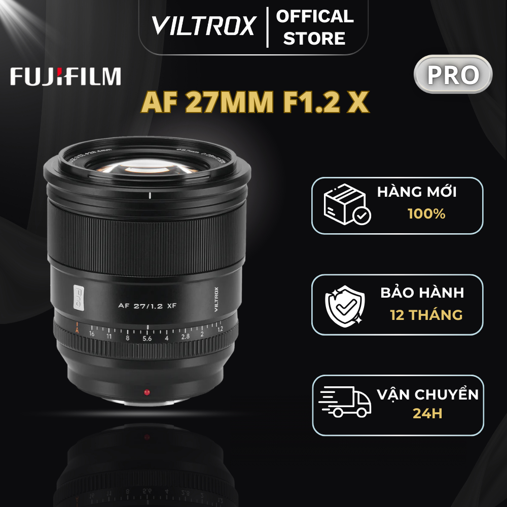 Ống kính Viltrox AF 27mm F1.2 Pro