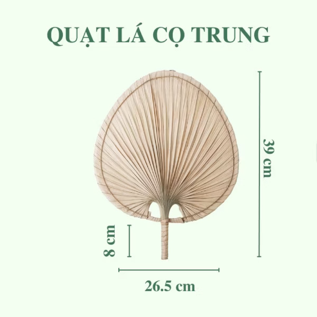 Sale off 60%Quạt Tay Lá Cọ Đan Thủ Công – Phong Cách Dân Dã – Trang Trí Không Gian quán,.....