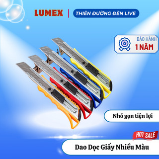 Dao Rọc Giấy Đa Năng – Cắt Giấy, Bao Bì, Thủ Công, Lưỡi Dao Sắc Bén, Cắt Mịn Đường Thẳng