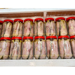 Mắm Cá Thu Muối Dùi Cắt Khúc Hũ 500g Đặc Sản Châu Đốc Vị Mặn Đậm Đà Để Chưng | Cô Giáo Thảo 4444 Ngọc Tú