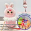 Lồng Đèn Trung Thu Cho Bé BỐ KHỦNG LONG Đèn Lồng Rọ Nhựa Phát Sáng Tự Làm Trang Trí Handmade