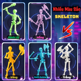 Mô Hình Bộ Xương 3D Dummy 13 Nhân Vật Hành Động Skeleton Man Trick Mô Phỏng Di Chuyển Khớp Linh Hoạt Tặng Kèm Phụ Kiện