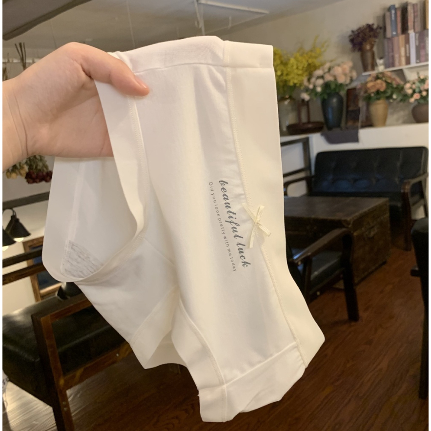 [Peinn] quần lót nữ cạp cao cotton lụa kháng khuẩn siêu mềm cạp viền lụa QLS55