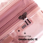 Vali Kéo Heys TIE DYE Rose - size 20/24/28 Inch, Nhựa PC Cao Cấp, Khoá TSA Bảo Mật Cao, Dây Kéo Nới Rộng, BH Quốc Tế — ảnh 5