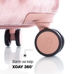 Vali Kéo Heys TIE DYE Rose - size 20/24/28 Inch, Nhựa PC Cao Cấp, Khoá TSA Bảo Mật Cao, Dây Kéo Nới Rộng, BH Quốc Tế — ảnh 6