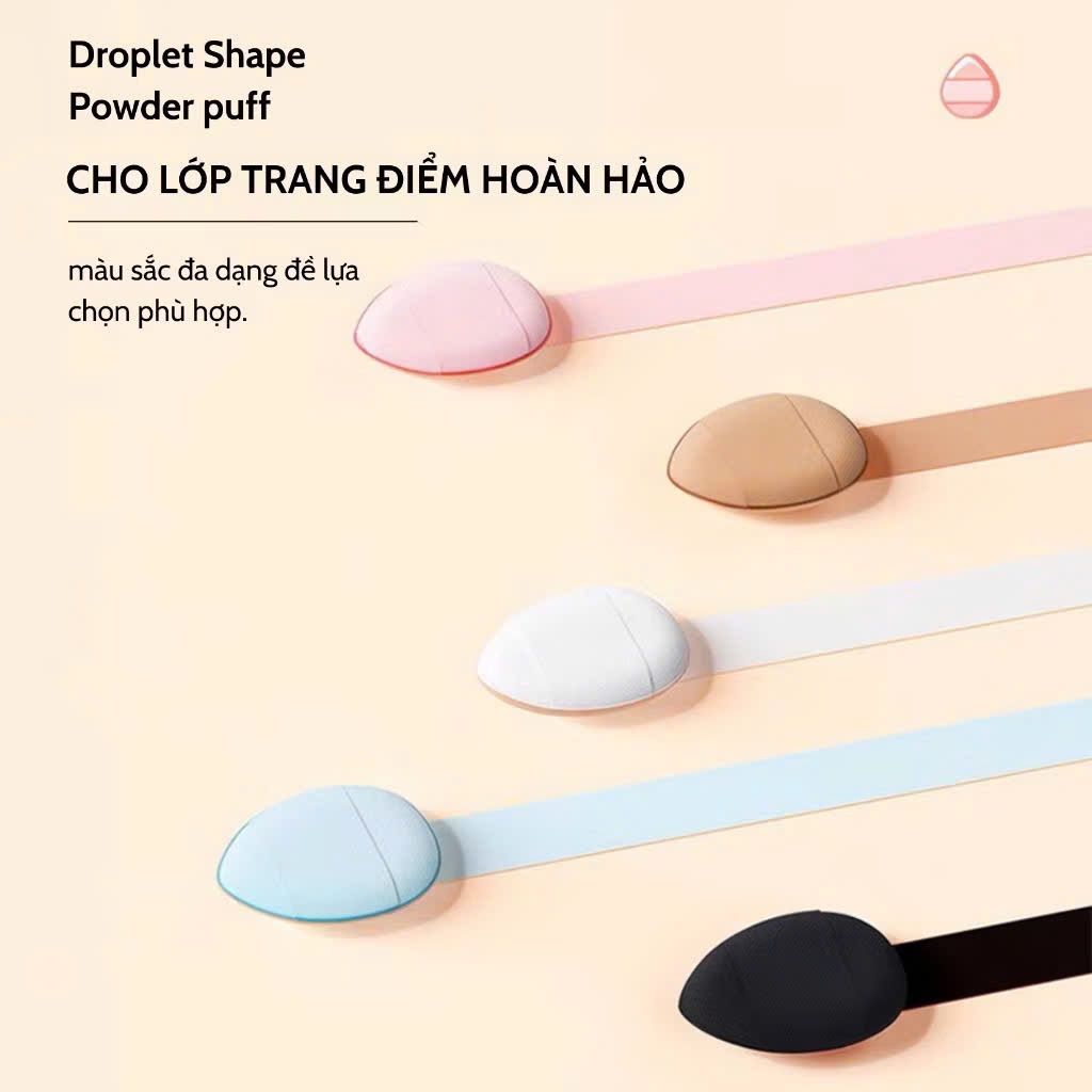 Maange Hộp 5 mút tán kem che khuyết điểm Maange nhỏ gọn tiện lợi | NHÍM HOUSE