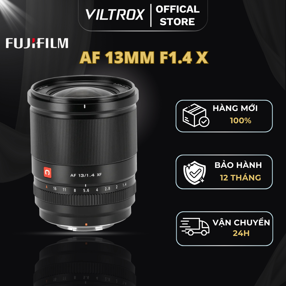Ống kính Viltrox AF 13mm F1.4 ngàm Fujifilm X