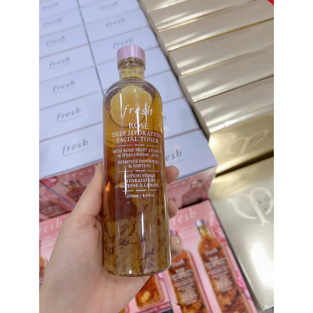 Toner Fresh Rose Deep Hydration Facial Toner nước hoa hồng fresh