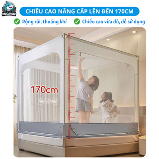 Mùng Chống Muỗi, Bảo Vệ Bé Khỏi Té Ngã Pakey, Mùng Chống Ngã Không Khoan Tường Lắp Đặt Dễ Dàng P-MK01