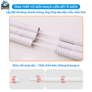 Mùng Chống Muỗi, Bảo Vệ Bé Khỏi Té Ngã Pakey, Mùng Chống Ngã Không Khoan Tường Lắp Đặt Dễ Dàng P-MK01