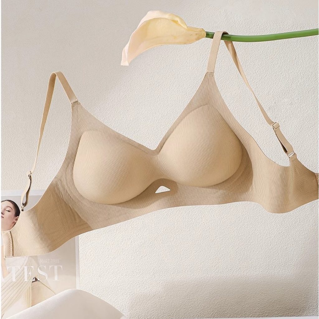 [Peinn] Áo Lót Nữ , Áo Ngực Nữ Su Đúc Mỏng Mút Đệm 3CM Tròn Gom Quả Chống Xệ Tàng Hình ALS50