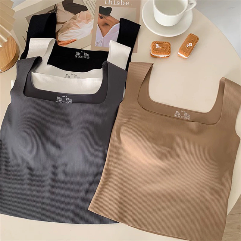 [Peinn] Áo Bra Nữ Su Tăm 2 Dây Dáng Dài Có Mút Nâng Ngực Màu Pastel Quyến Rũ ALS49
