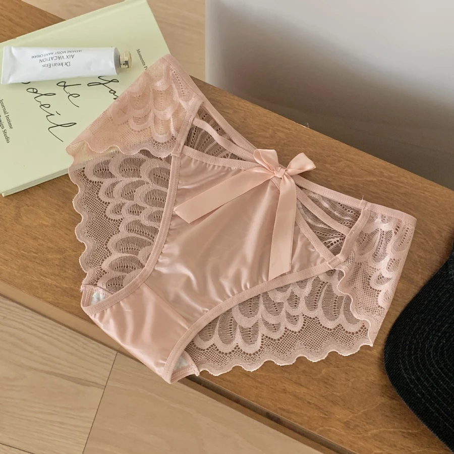 [Peinn] quần lót nữ ren hoa mỏng mát sexy QLS68