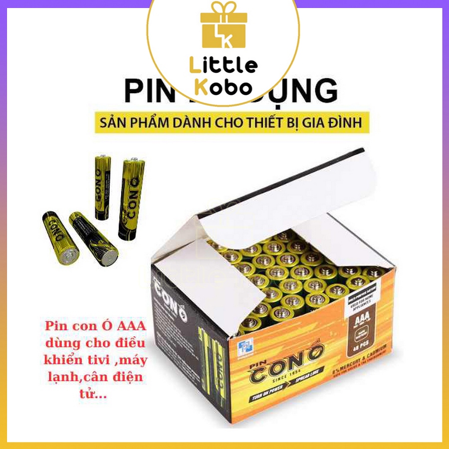 [Hộp 40 Viên] Pin AAA Pin Con Ó Pin Đũa 3A Bao Bì Mới Pin Carbon Kẽm ...