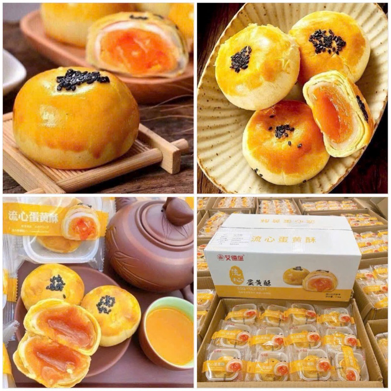 Sỉ thùng 2,5 kg (45-47) bánh trứng chảy