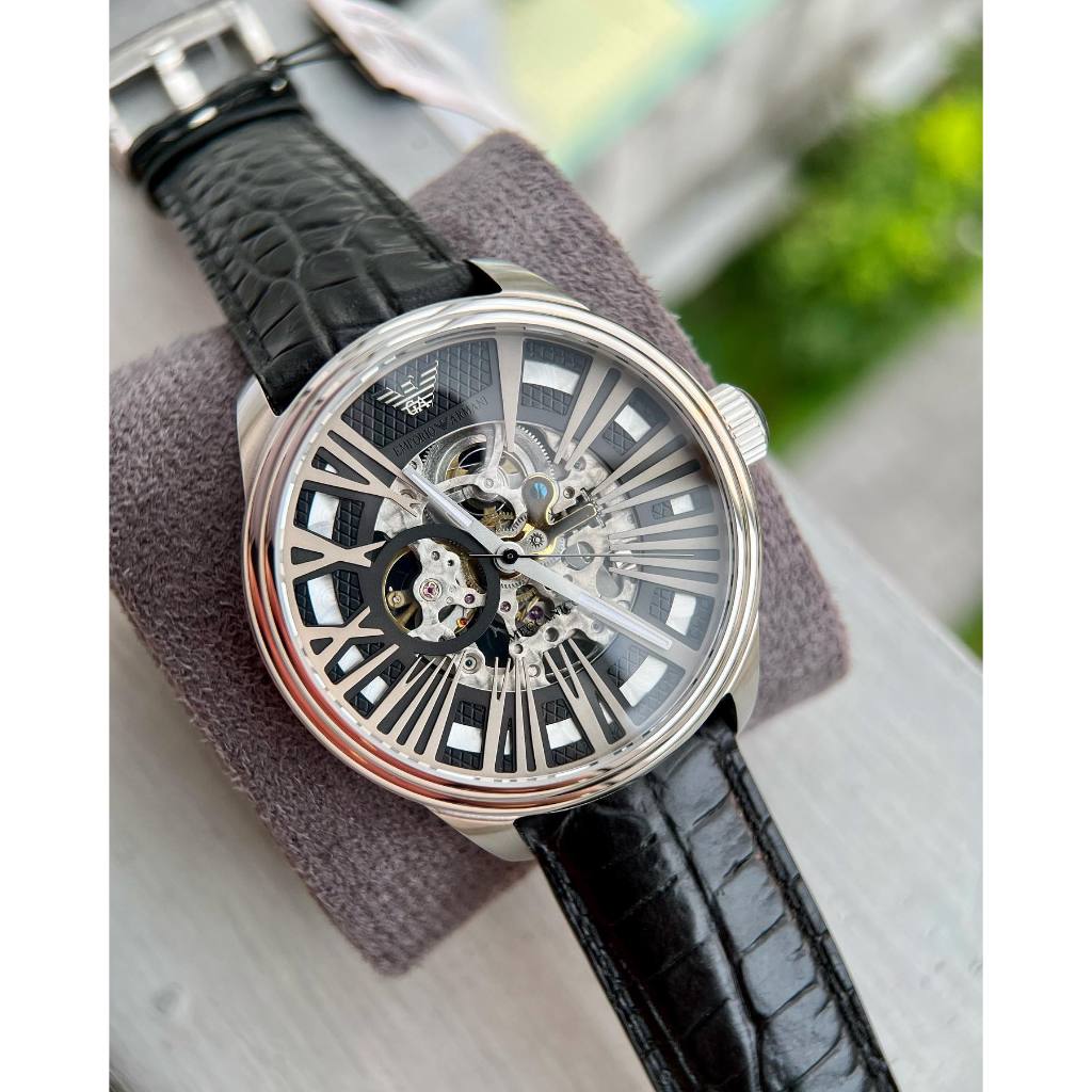 Đồng Hồ Nam Armani Meccanico AR4629 Classic - Dây Da - Size 44mm (1993 ...