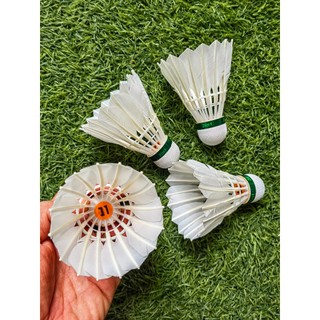 Quả cầu lông Cam J1 siêu bền 3in1- Lông ngỗng loại 1, bán nhân tạo