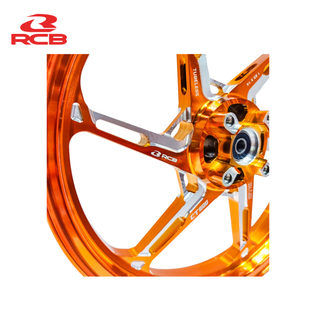 Mâm RCB CT600 CNC Nguyên Khối 6 Cây Cho Vario 150/(160 1 đĩa)  - Click 125/160