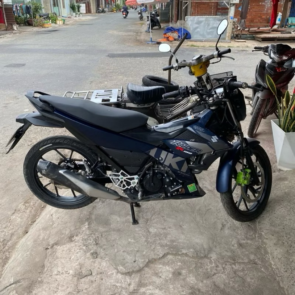 Da yên Suzuki Raider/Satria 150 kiểu zin (sử dụng kim bọc yên)