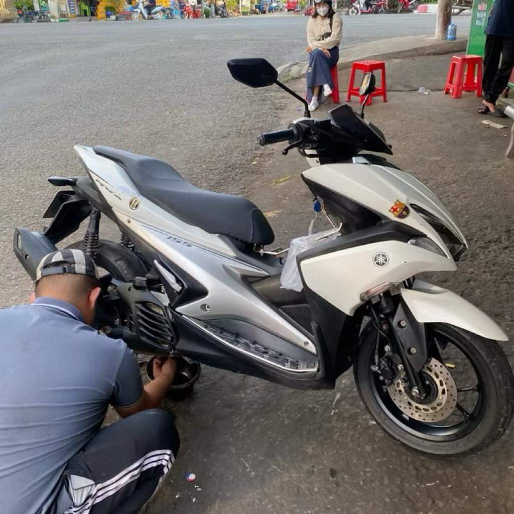 Da yên Yamaha NVX 125/155 kiểu zin (sử dụng kim bọc yên)