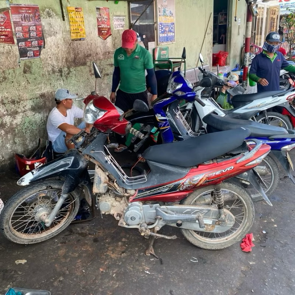 Da yên Suzuki Revo110, Smash110, Sogun125 kiểu zin (sử dụng kim bọc yên)