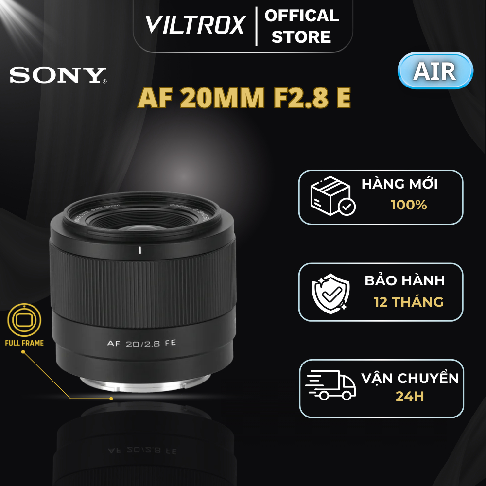 Ống kính Viltrox AF 20mm F2.8 Sony E