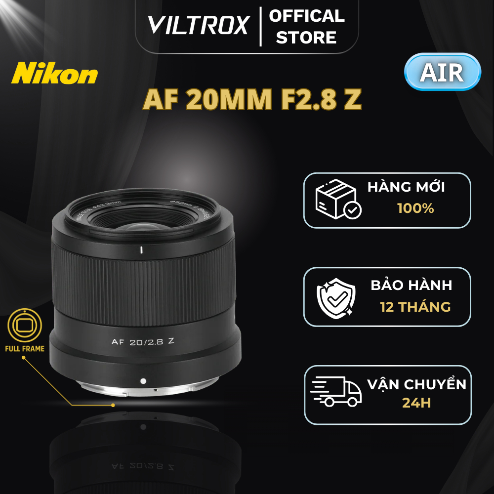 Ống kính Viltrox AF 20mm F2.8 Nikon Z