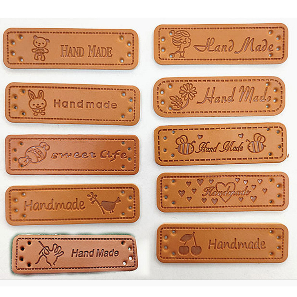 Tag da handmade trang trí (giao mẫu ngẫu nhiên)